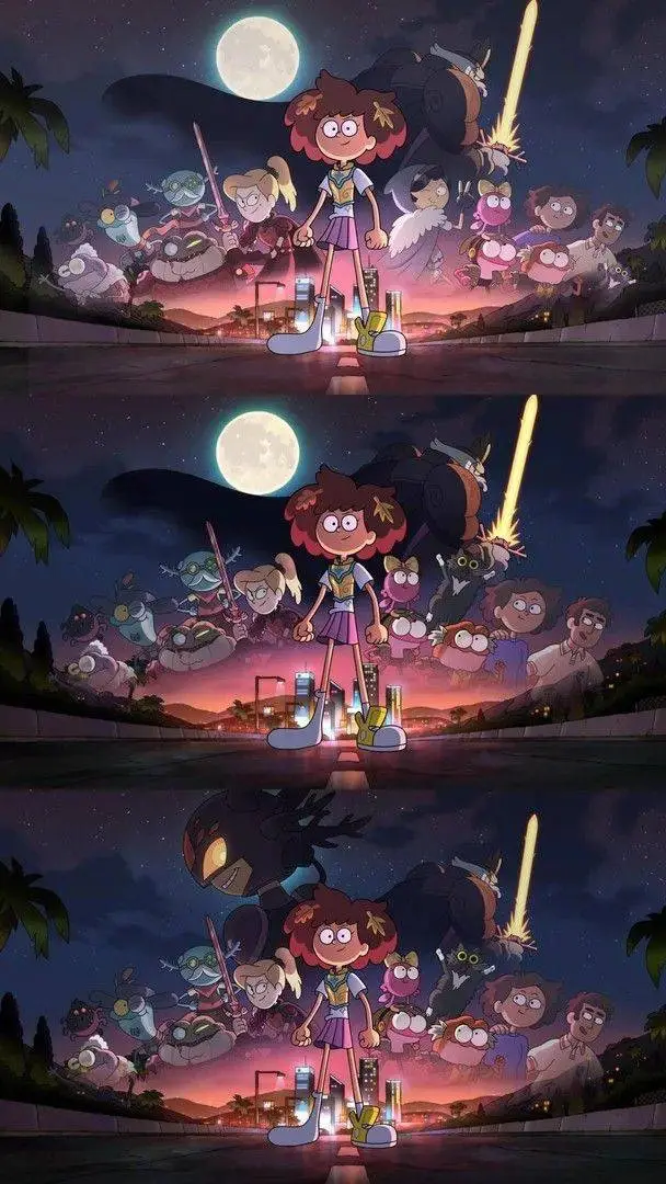 ai character: ✨★🐸{amphibia}🐸★✨ background
