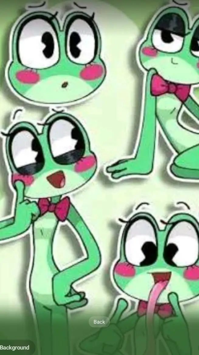ai character: Ribbit background