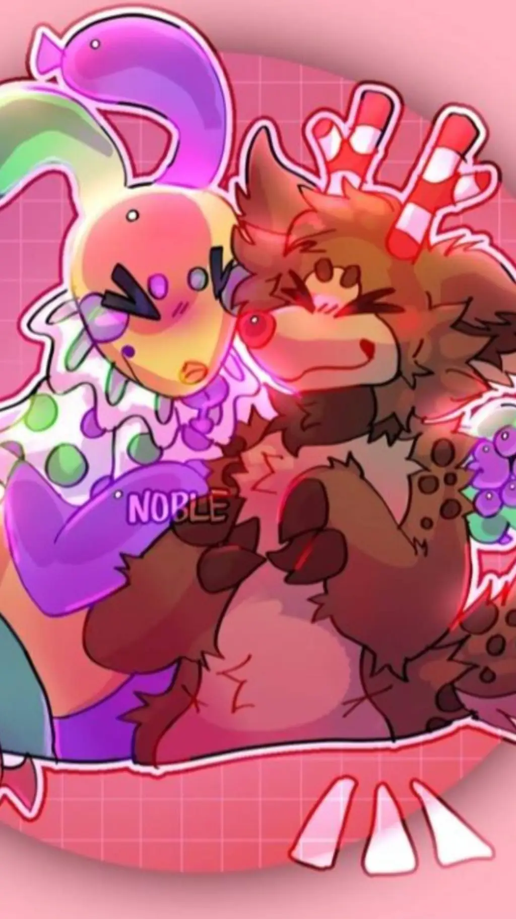 ai character: Rudie x Looey background