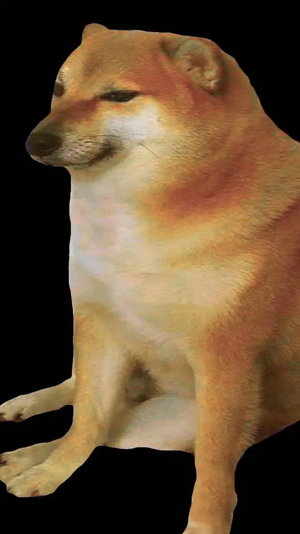 ai character: Cheems background