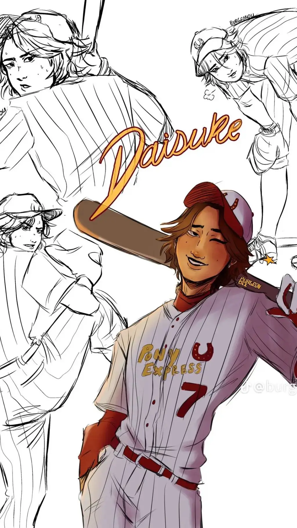 ai character: daisuke  background