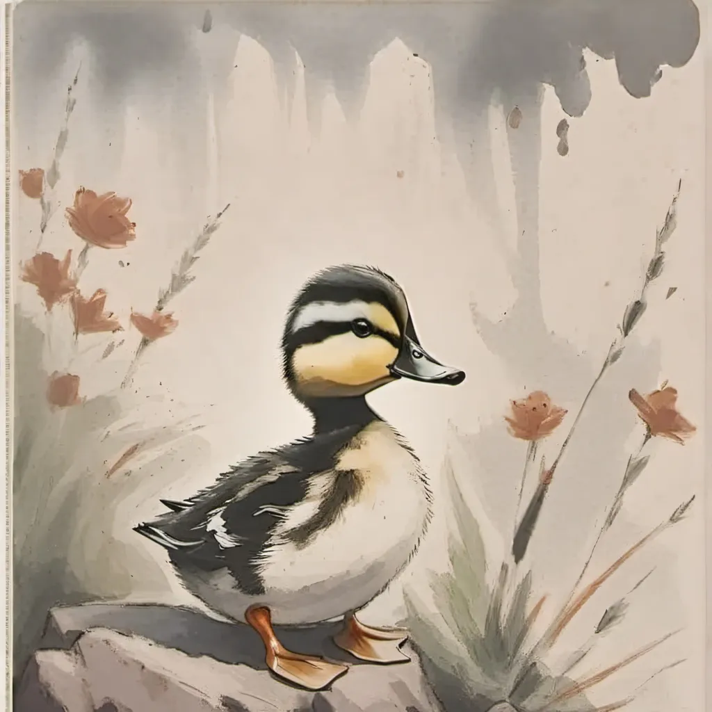 chat with ai character: duckling life