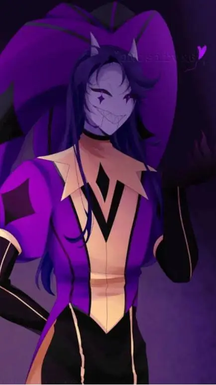 ai character: Jester💜 background