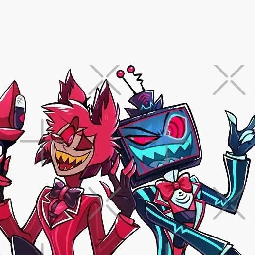 chat with ai character: Alastor x vox