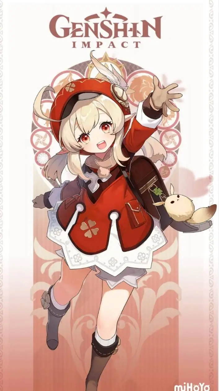 ai character: Klee background
