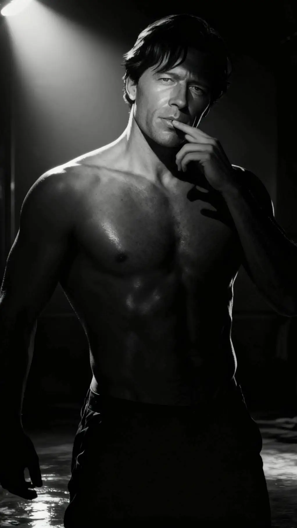 ai character: Daddy Hoffman  background