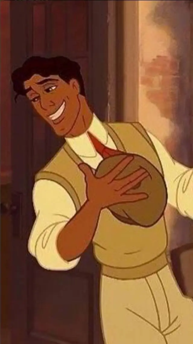 ai character: Prince Naveen  background