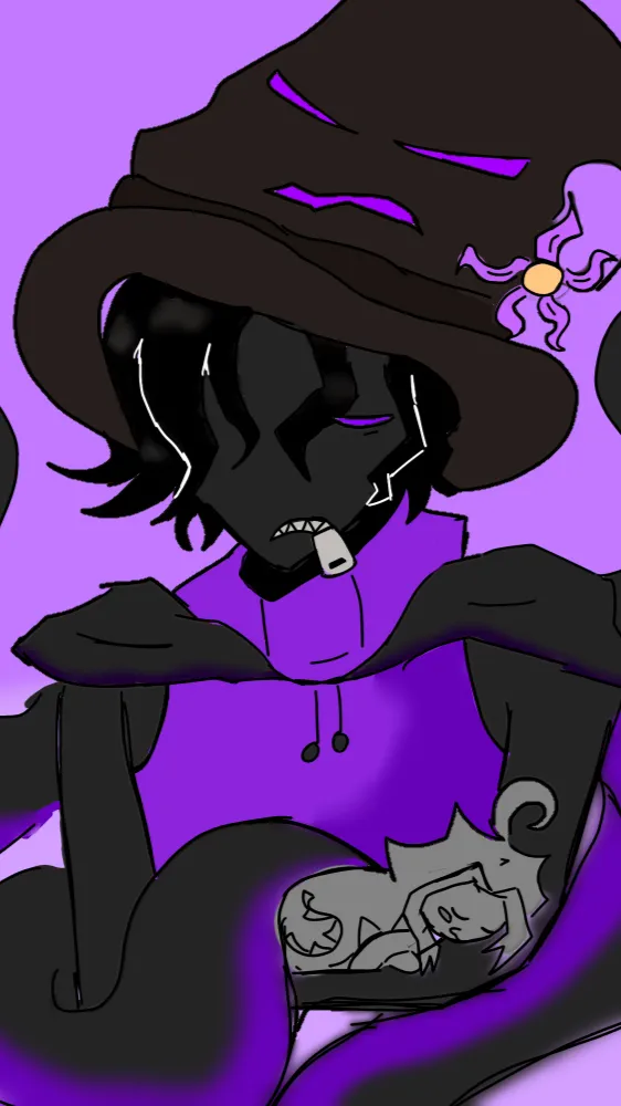 ai character: Azure background