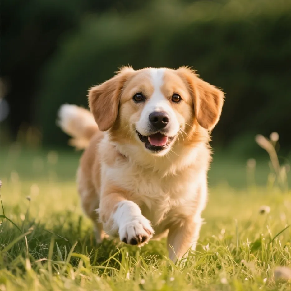 chat with ai character: what the dog doing