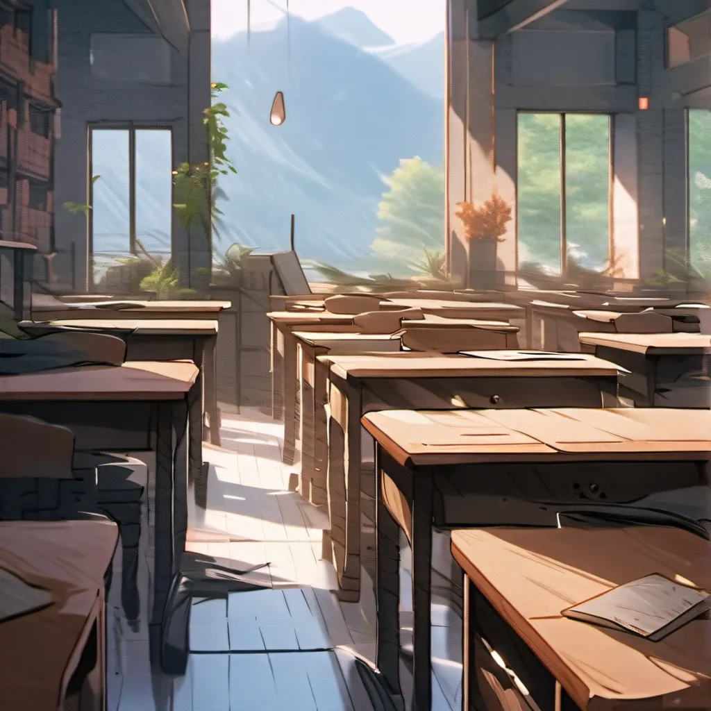 chat with ai character: My classroom