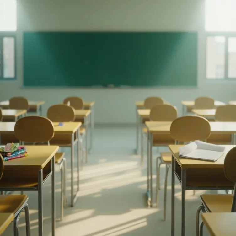 chat with ai character: Romanian school