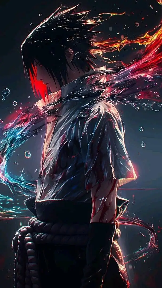 ai character: Саске background