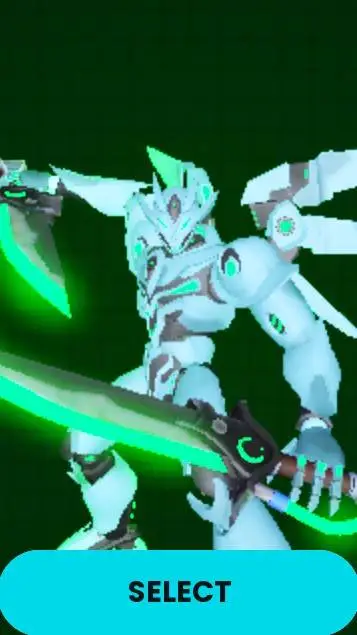 ai character: twin blade  background