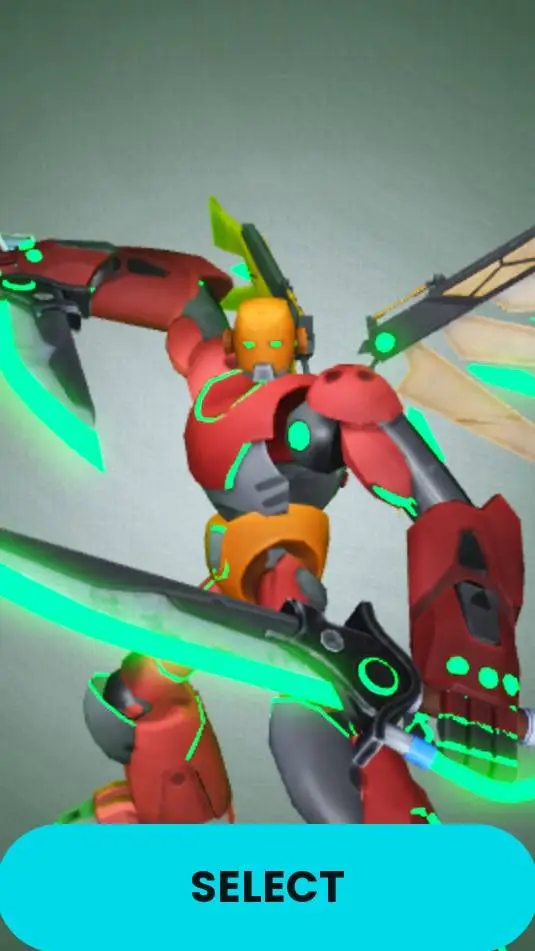 ai character: twinblade  background