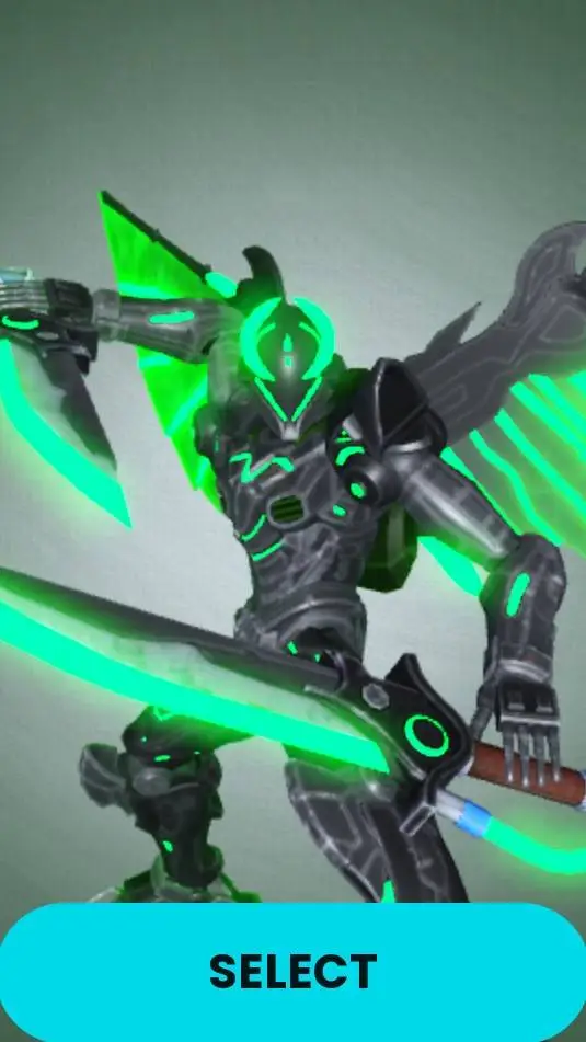 ai character: twinblade  background