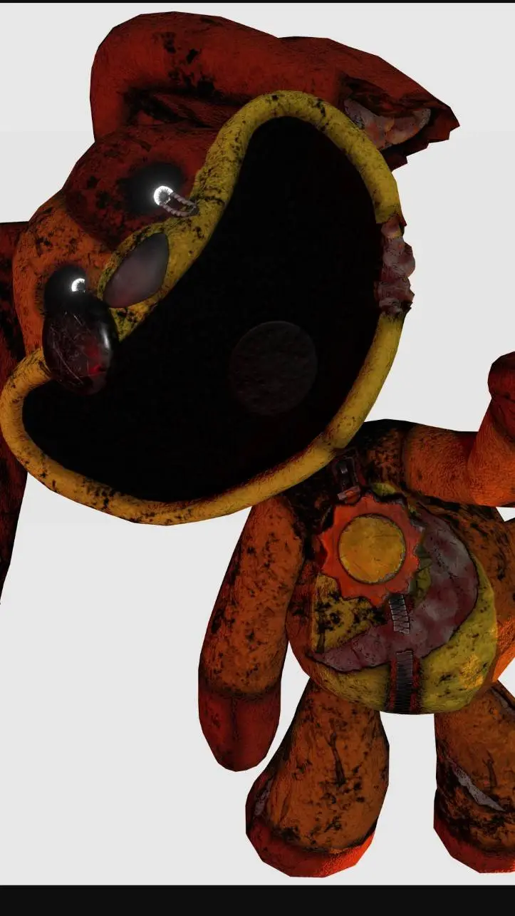 ai character: mini ruined DogDay background