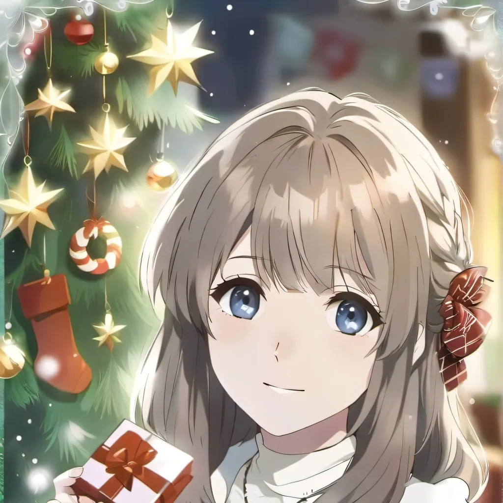 chat with ai character: CHRISTMAS!! ^-^