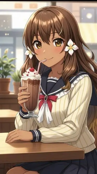 ai character: 🌺 Misaki  background