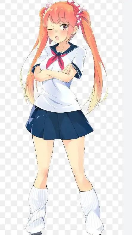 ai character: Osana antigua background