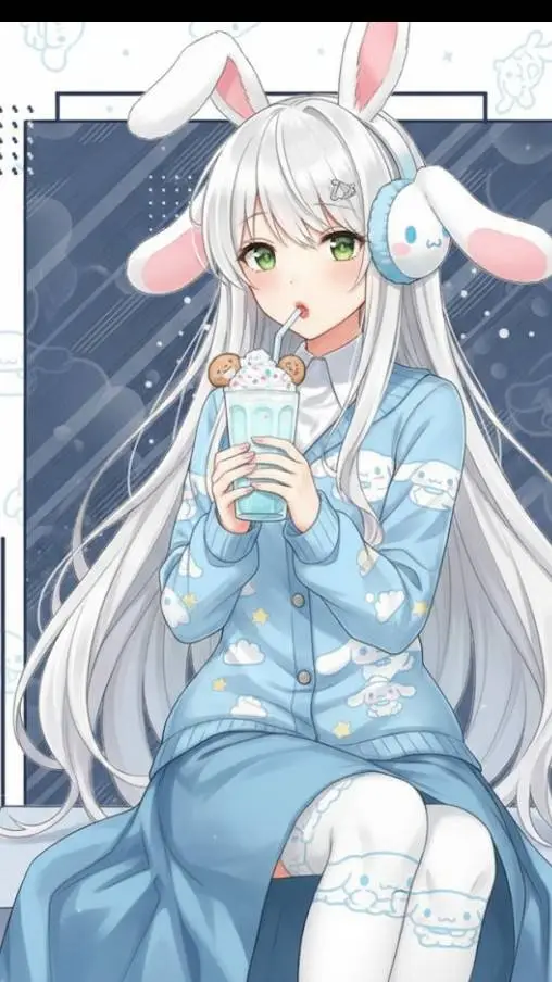 ai character: Cinamoroll Gril background