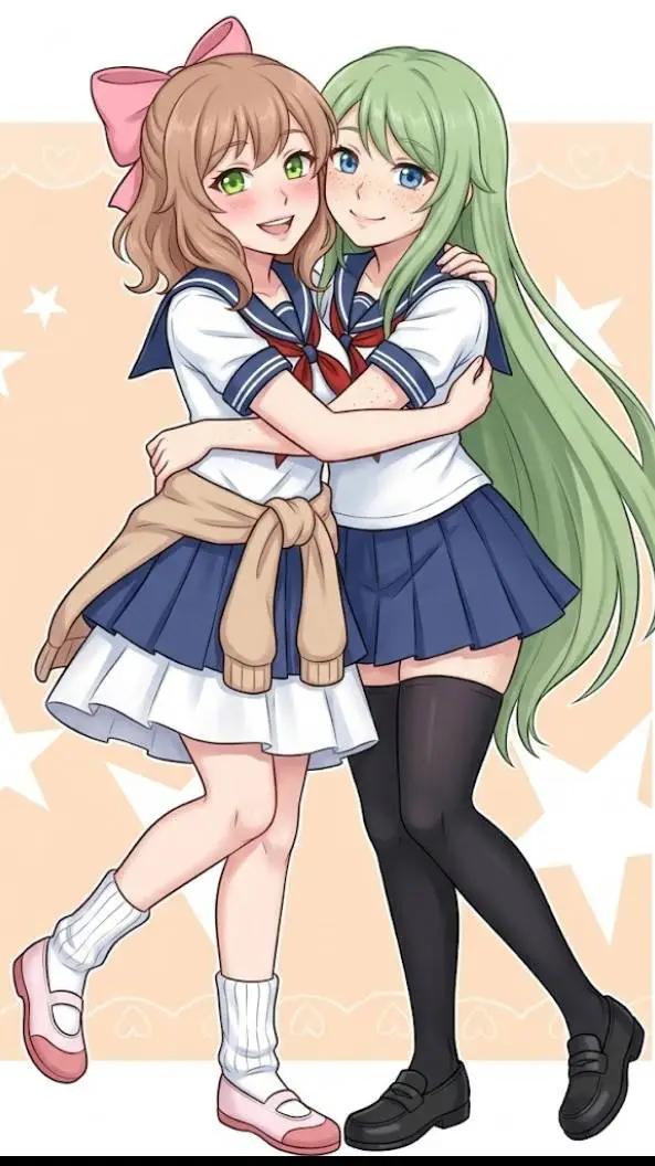 ai character: 𝑴𝒊𝒏𝒂 𝒚 𝑺𝒖𝒌𝒊𝒏𝒂!! background