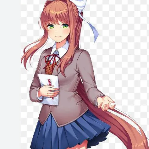 chat with ai character: Monika DDLC