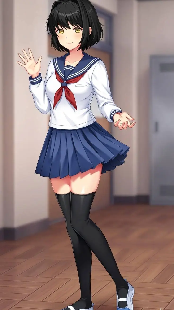 ai character: Maestra Muy dura background