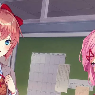 chat with ai character: Sayori y Natsuki
