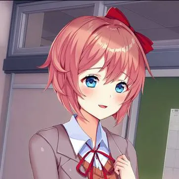 chat with ai character: Sayori(REMAKE)