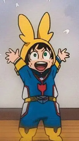 ai character: izuku midoriya background