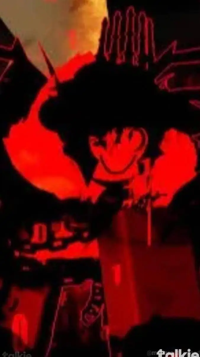 ai character: demon king  background