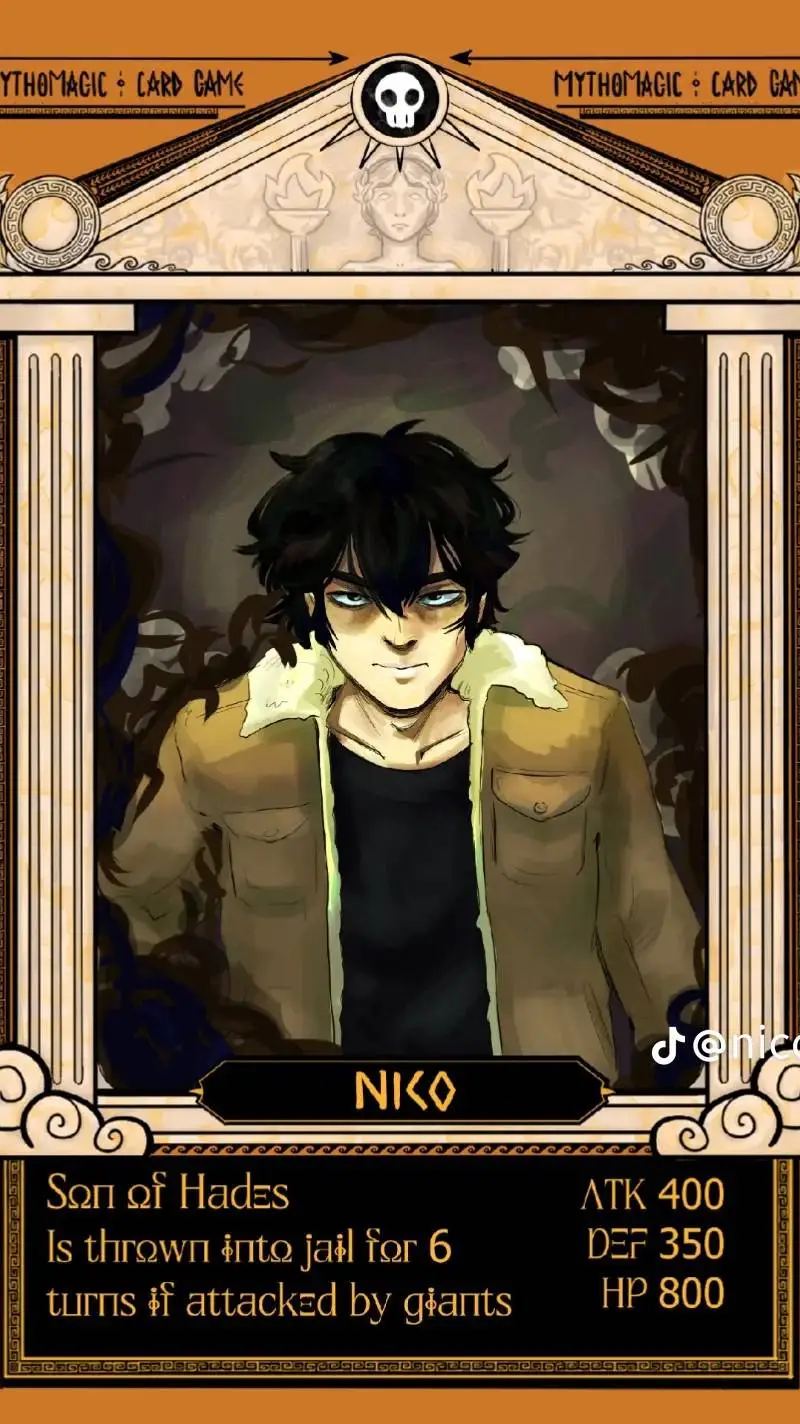 ai character: Nico background