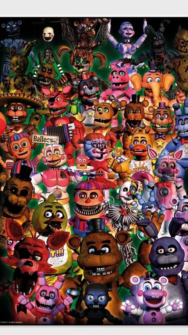 ai character: FNAF RP background