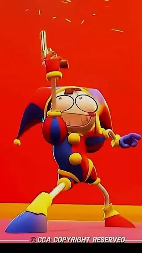 ai character: POMNI  background