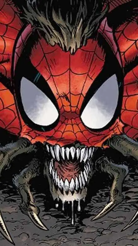 ai character: araña hombre background