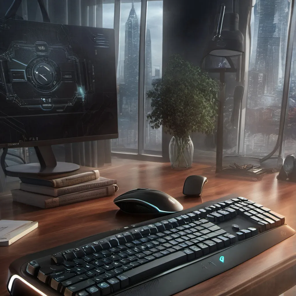 chat with ai character: Your keyboard