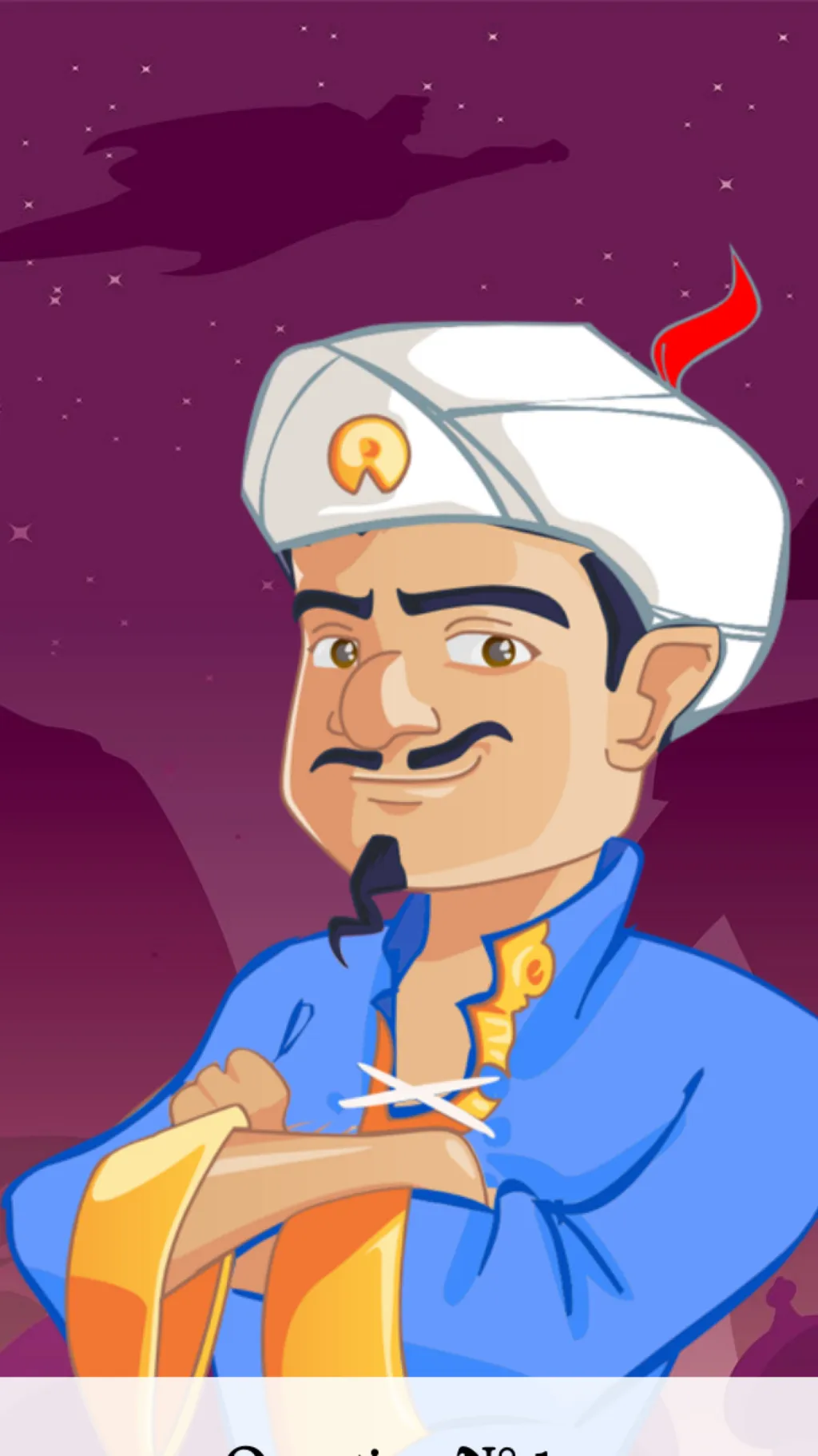 ai character: Akinator  background