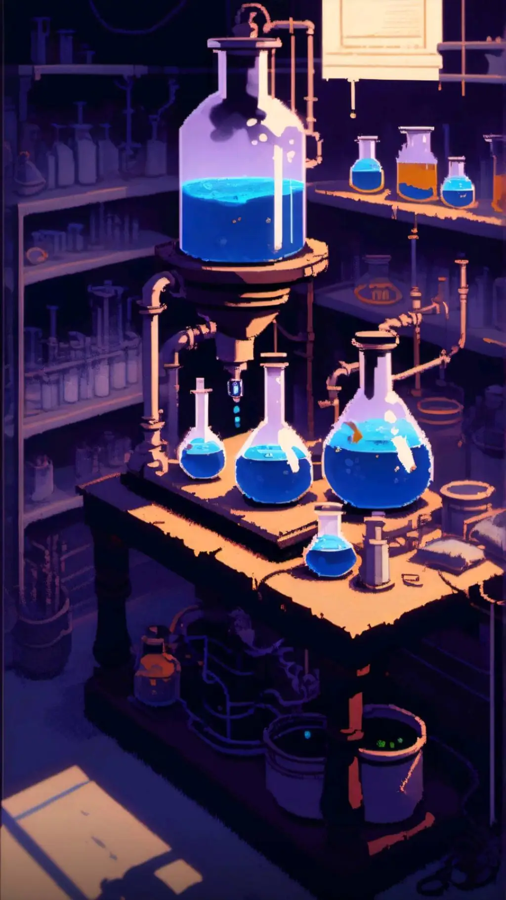 ai character: Project Symbiote 2 background