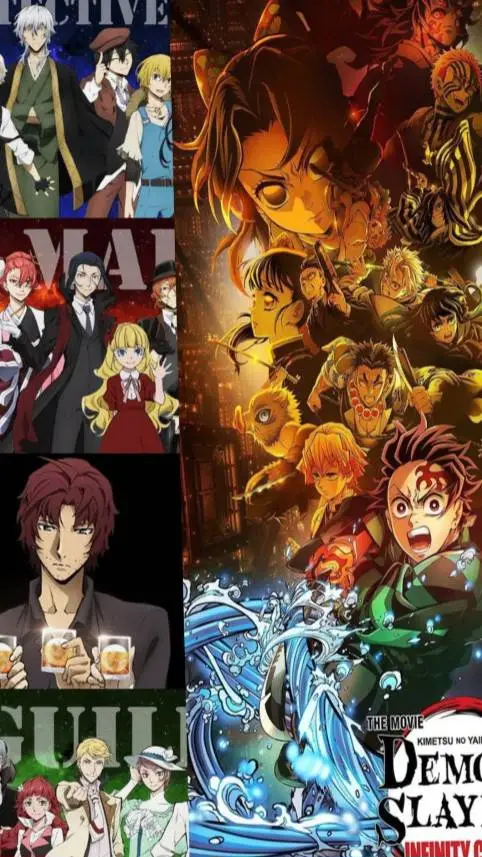 ai character: bsd x kny background