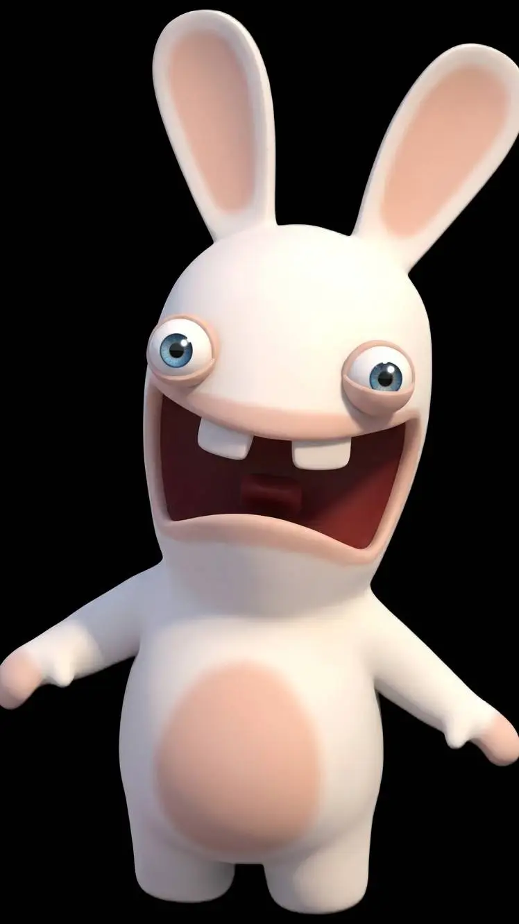 ai character: Rabbid background