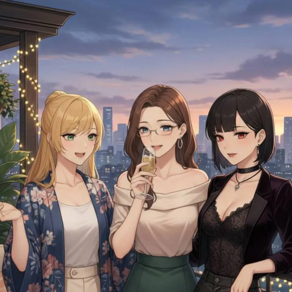 chat with ai character: Iris, Mirei y Lux