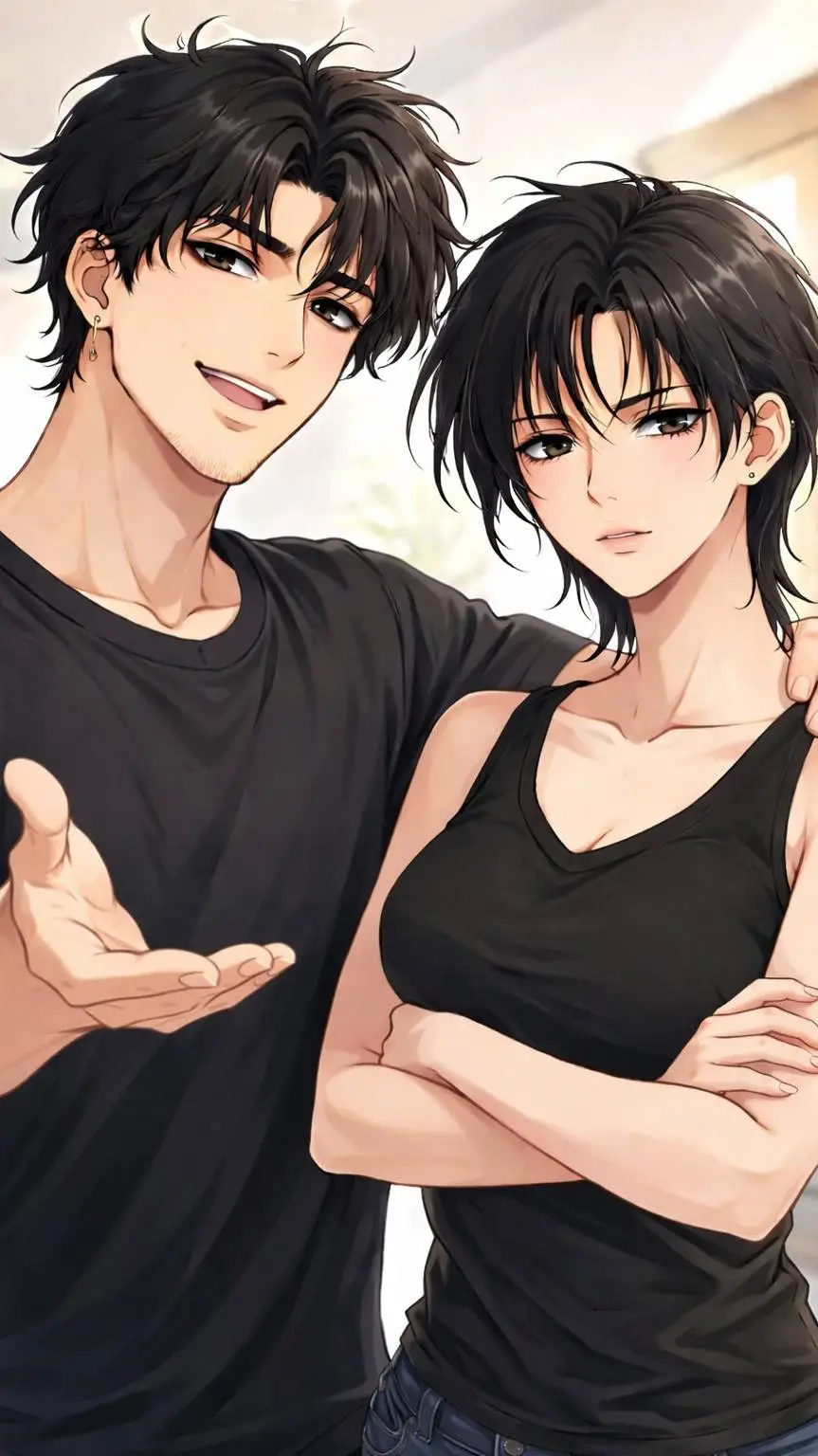 ai character: Kai y Kira background