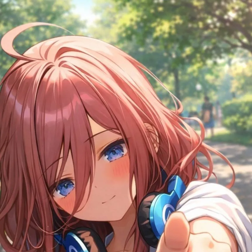 chat with ai character: Miku Nakano