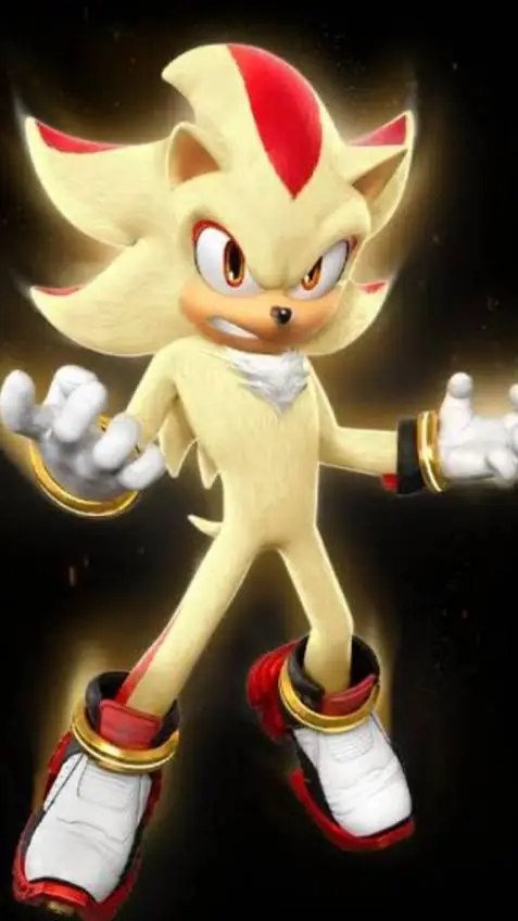 ai character: súper Shadow  background