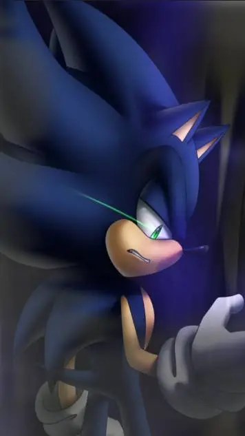 ai character: Dark Sonic background