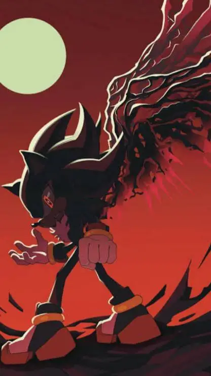 ai character: Shadow 😠 background