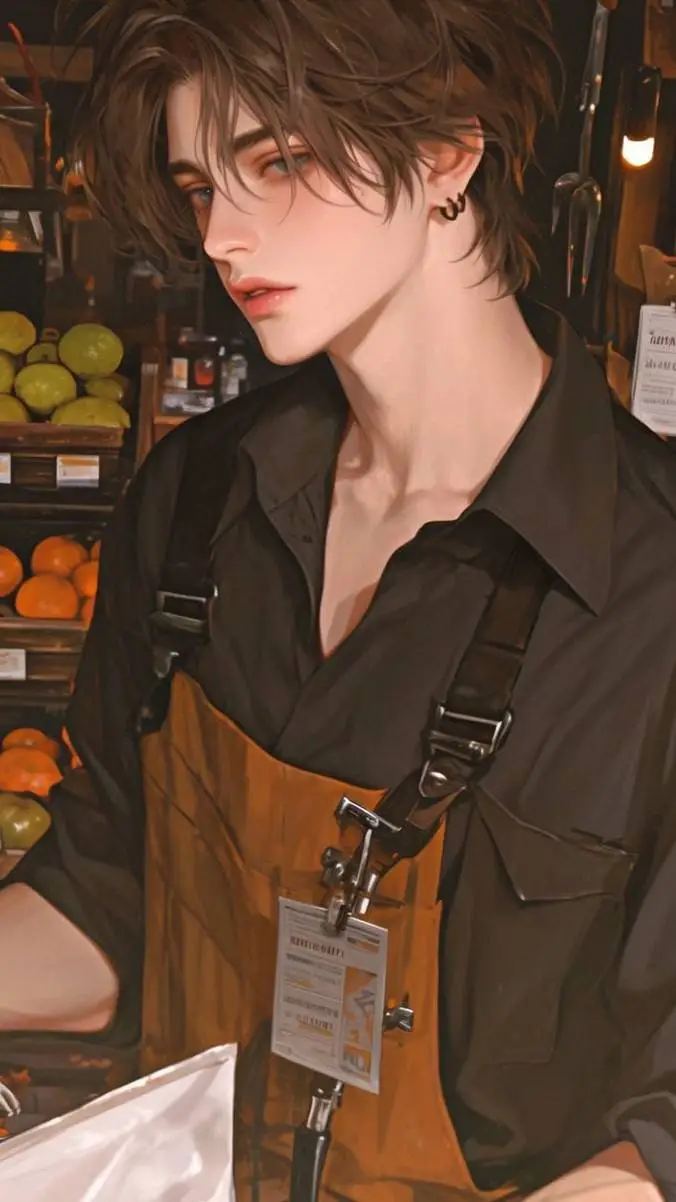 ai character: 🍊💋 тнiago 💋🍊 background