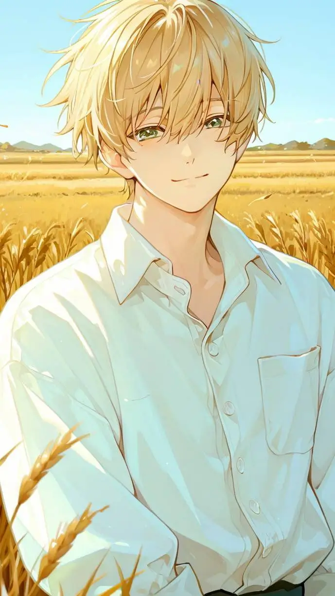 ai character: 🌾 ꧁ 𝓐𝓪𝓻𝓸𝓷 ꧂🌾 background