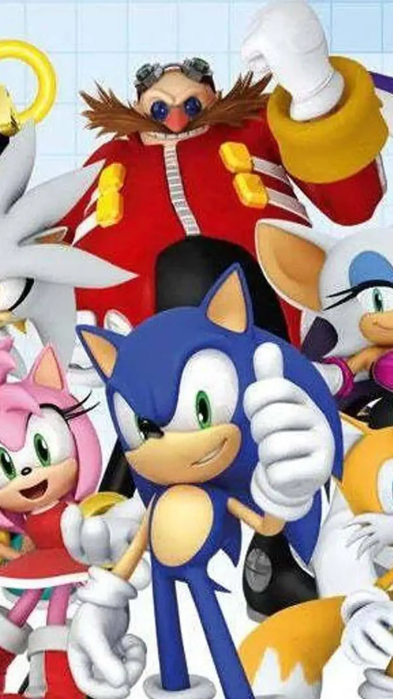 ai character: SONIC Y AMIGOS background