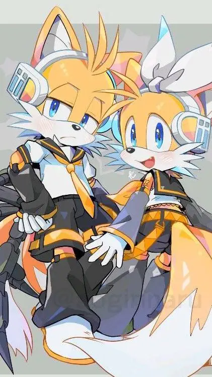 ai character: TAILS Y NINE background